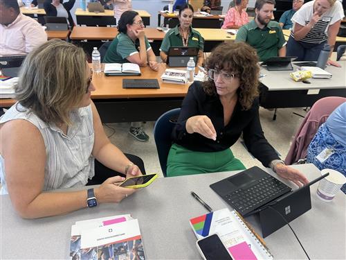  teachers collaborating